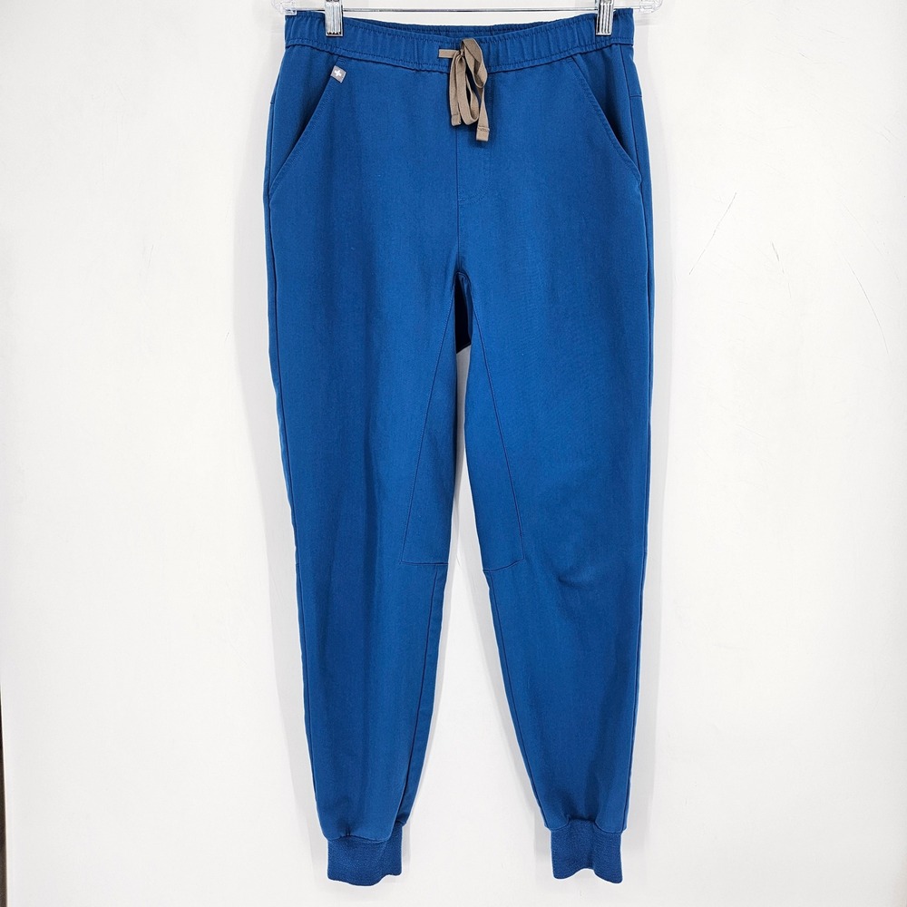 Figs Scrub Pants Mens Small Tansen Jogger Nurses Healthcare Uniforms Alps Blue